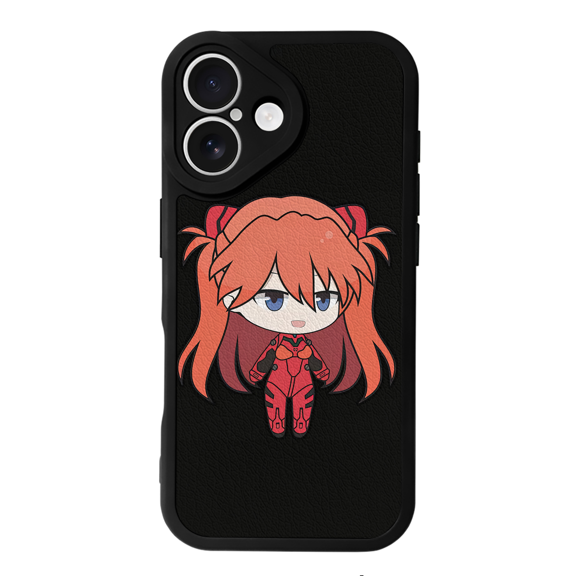 （画像用） EVA 新世紀エヴァンゲリオン 【iPhone 16シリーズ対応】シリコンスマホケース（レザー調） 材質：シリコン